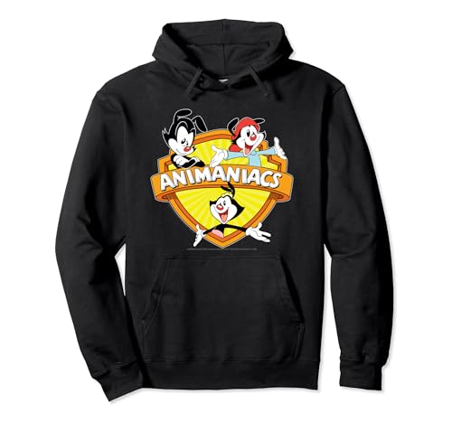 Image of Animaniacs Logo Crest Pullover Hoodie