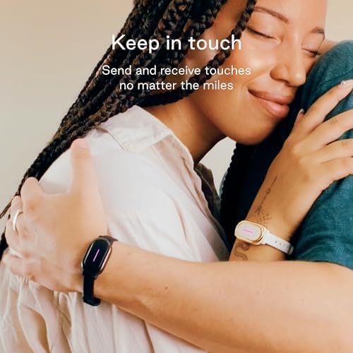 BOND TOUCH 4 - Long Distance Relationship Bracelets for Couples (Set of 2) - Feel Each Other's Touch No Matter the Miles | Long Distance Relationship Gift for Couples | Matching Couple Bracelets — view 5
