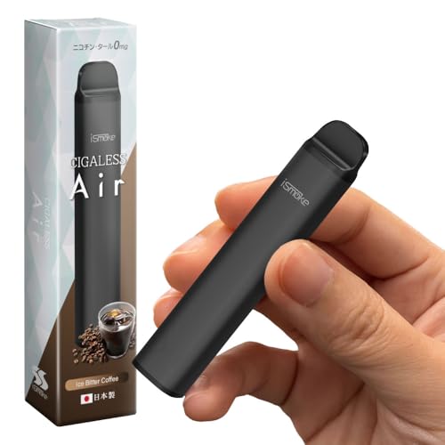 ismoke CIGALESS Air 0mg dq^oR ĝ 25000z\ VAPE e  jR` ^[ ACX[N VKX GAt[ o͒ (d 0mg, ACXr^[R[q[ 1{)