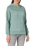 Con capucha BOSS C_efessa Sudadera con Capucha, Verde, XS para Mujer