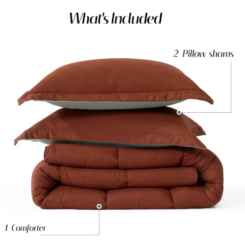 HIG 3pc BRIC Queen Size Bedding Comforter Set Duvet Insert Blanket by HIG - Used condition - Image 7
