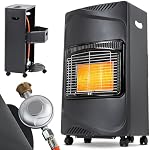 heidenfeld – Heidenfeld Gasheizung Inferno GH100 | 3 Heizstufen | 4200 Wa