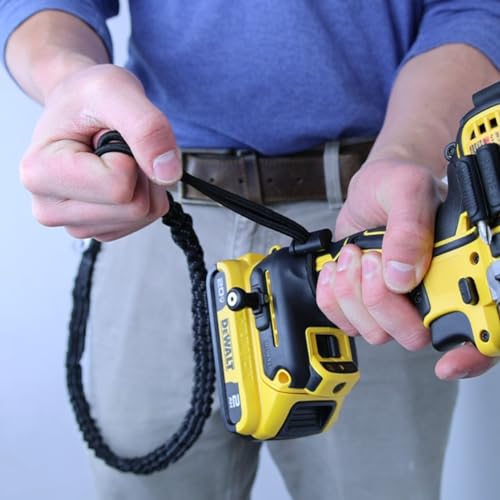 Spider Tool Holster - Pro Tool Tether - Heavy Duty Bungee Cord Carabiner Lanyard for use with Spider Pro Tool Holster – Fall Protection and Safety – Dropped Object Prevention - ANSI/ISEA 121-2018