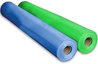 Vista 7 de Farm Plastic Supply - Barrera de vapor de hormigón - 15 mil - (14' x 35') - Lona de plástico azul resistente, láminas de poliolefinas, barrera