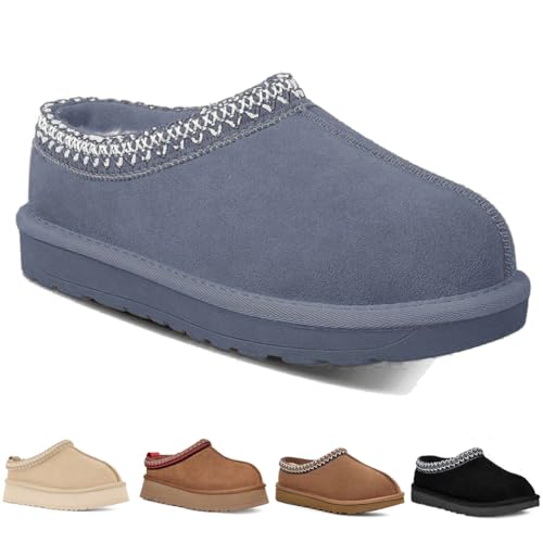Fashion Platform Slippers for Kids Casual Outdoor Non Slip Fuzzy Mini Boots Girl Boys Comfortable Toddler Warm Indoor Plush Slippers Big Kid Little Kid