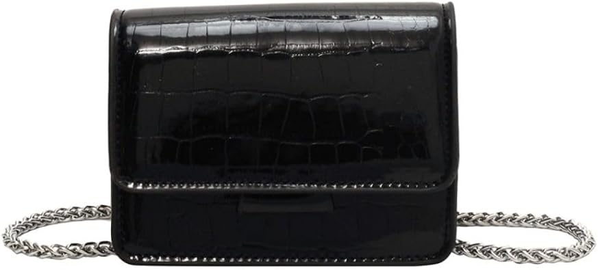 Metallic Evening Mini Silver Purse, Crossbody Bags for Women Y2K Glitter Clutch Handbag for Nightclub Parties