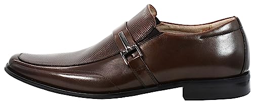 STACY ADAMS Men's Beau Moc Toe Bit Slip-On Loafer2