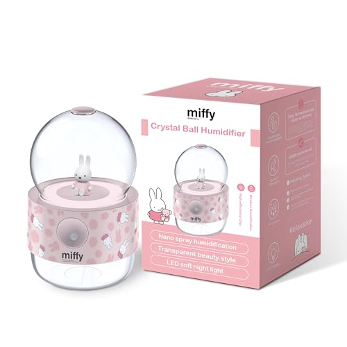 Image of Miffy Crystal Ball Mist Humidifier - Romantic Gift Choice(Pink)