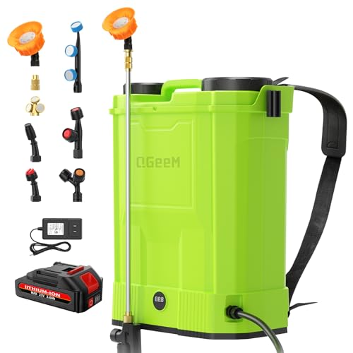 QGeeM 5.3 Gal Electric Backpack Sprayer