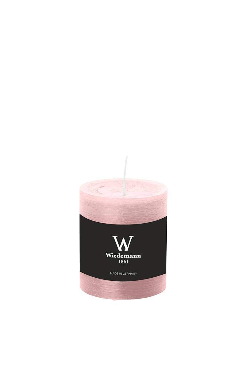 Inna-Glas Pink Wax Candle Aurora, Light 8Cm, Ø6,8Cm, 34H
