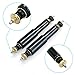 10L0L Golf Cart Front/Rear Shock Absorbers for EZGO TXT 1994+, Replaces OEM# 76418-G01, 70248-G01, 70324-G01, 76419-G01, 2 Pack