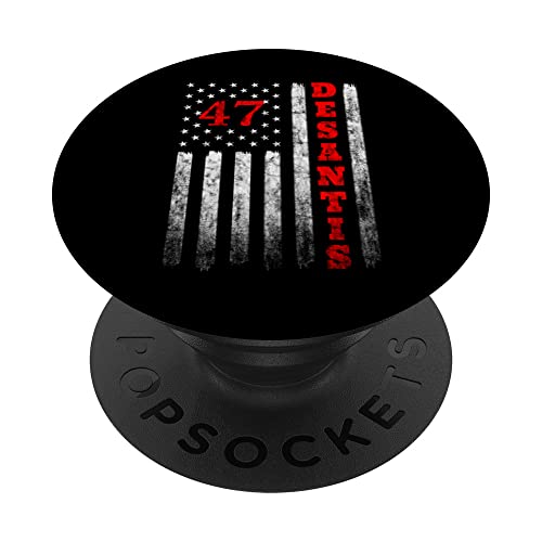Ron Desantis 2024 For President American Flag Vintage USA PopSockets PopGrip Intercambiable