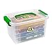 JOLLY X-Big-Delta Nursery Case, Triangular Colouring Pencils, 96 Colouring Pencils in 12 Colours, in Practical Helkelbox with Lid, Removable Pen Compartments, Shatterproof and Childproof Colouring