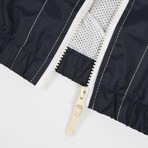 Men's Windbreaker Rain Jacket Lightweight Water-Resistant Hooded Rain Shell Outdoors Raincoat Windbreakers for Men2