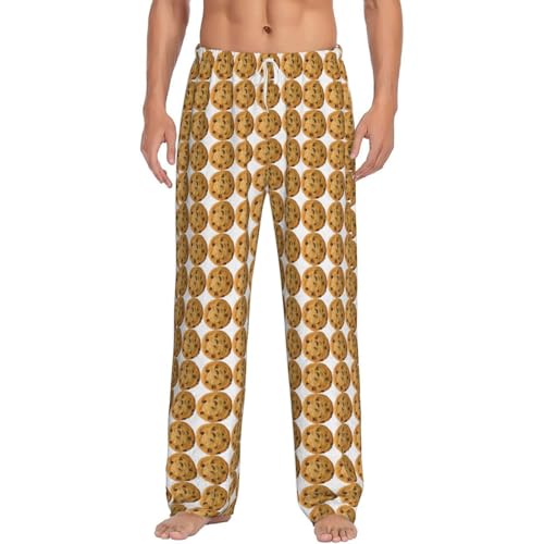Pantalon de pyjama homme biscuit chocolat vêtement de nuit élégant idée cadeau idéal
