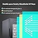 VINECOLD 12 Bottle Wine Fridge,Freestanding Stainless Steel Wine Cooler Refrigerator,Wine cellar For Red&White Wine,Small Wine Cooler 41°-64°F Digital Temperature Control Glass Door For Bar,Home Black