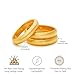 JUNYANGY Gold Bangles for Women Set of 3 Gold Chunky Stretch Bangles Bracelets 24K Gold Plated Stainless Steel Bracelets Flexible Wide Stack Bracelets Designer Look Alike Jewelry for Women