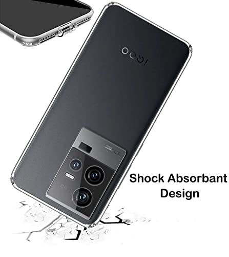 Image of Soft Silicone TPU Back Cover Compatible with iQOO 11 5G