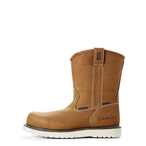 Image of ARIAT Rebar Wedge Pull-On Waterproof Composite Toe Work Boots