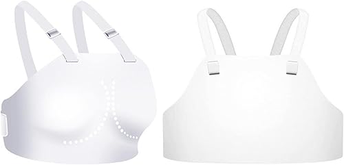 Miniatura 6 de Colaxi Protector de pecho Adultos Niños Esgrima Guardia para Rugby Fútbol Boxeo Muay Thai