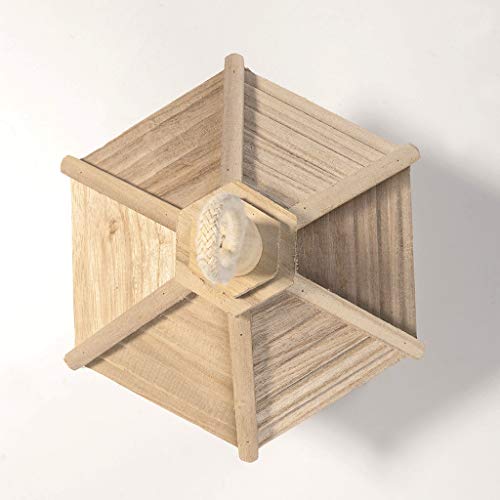 Saingace(TM) Hängende Futterstation, wasserdichte Vogelfutter Futterspender Vogel Fütterung Vogel Futterhaus für Wildvögel Vogelhaus, Vogelfutterstation, Futterhaus, Vogelhäuschen - 8