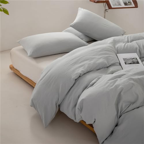 Odot Color Sólido 3 Piezas Ropa de Cama,Juegos