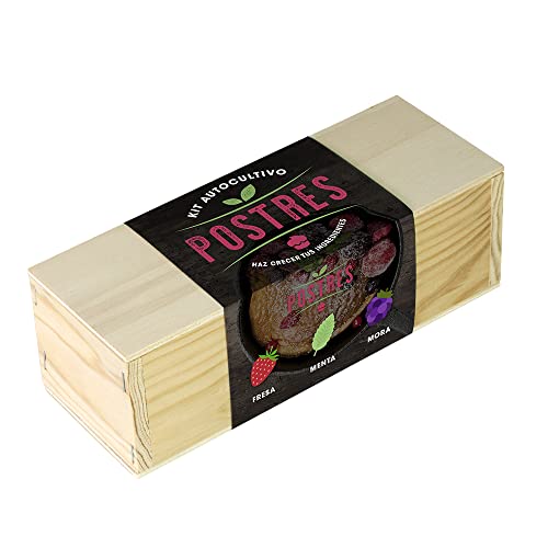 Resetea Kit Autocultivo Postres, Fresas, Menta y moras
