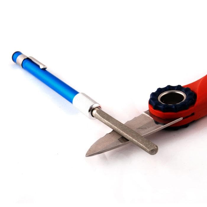 Professional Knife Diamond Pocket Diamond Knife Chisel Sharpener Grindstone Fishing