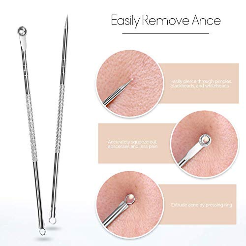 image for Blackhead Remover Kit 7Pcs Pimple Comedone Extractor Cleaner Professio