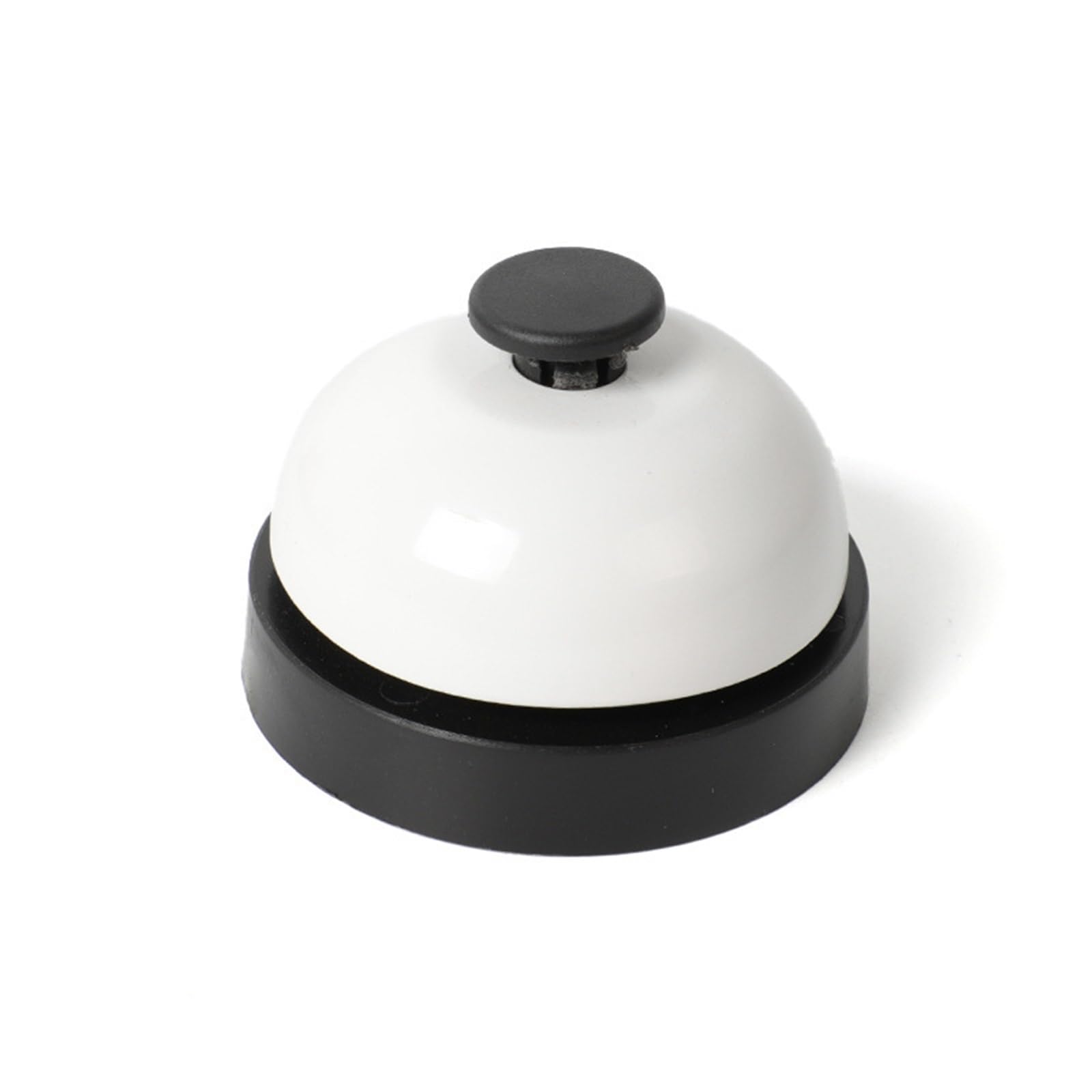 Gbrcen White Black Desk Bell 20Pcs Call Bell, Desk Service Bell For The Porter, Hotels, Schools, Restaurants, Reception Areas, Hospitals, Warehouses For Hotel Restaurant Receptio(White Black)