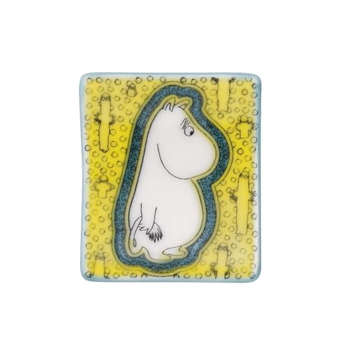 MOOMIN(ムーミン) 九谷焼 箸置き 約4×3×1cm ムーミン ニョロニョロ 青手間取 Kutani 和食器 母の日 女性 ギフト プレゼント 誕生日 グッズ 雑貨和食器 グッズ 雑貨 黄緑 山加商店 MM13001-402