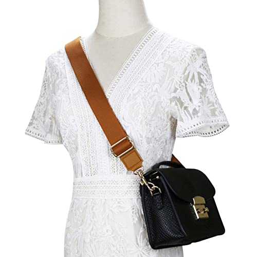 Allzedream Thick Purse Strap Wide Adjustable Replacement Crossbody Bag Handbag Leather Ends2