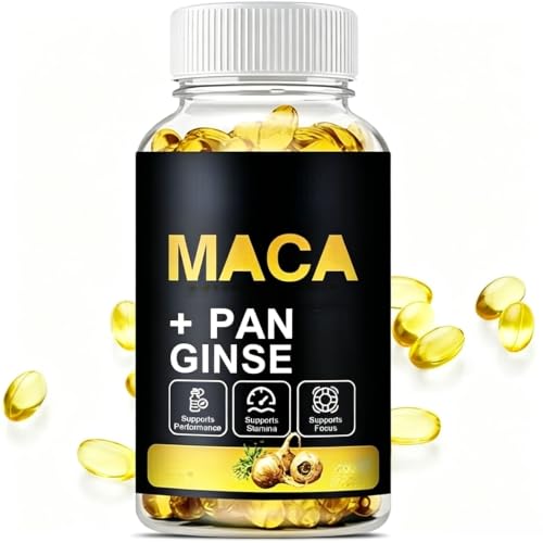 Complejo de raíz de maca adaptógeno contra el estrés y el cansancio físico