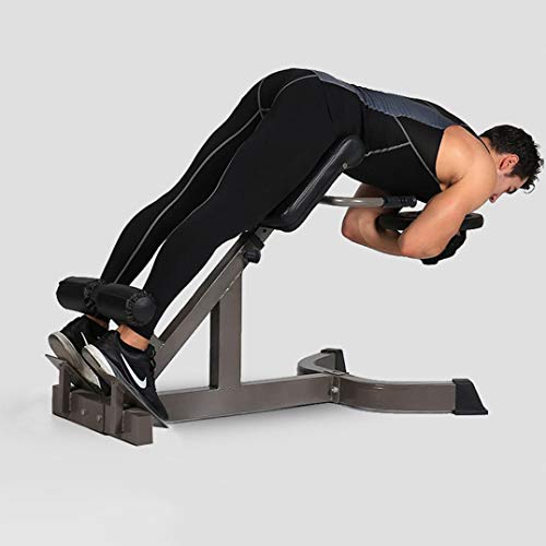 45 Degree Back Hyper Extension Bench/Roman chair Adjustable Height Trainer Back Machine for Young Fit Man Fitness Women doing Core Exercise at Home Gym