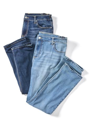 Catherines Women's Plus Size Girlfriend Roll Cuff Jean4