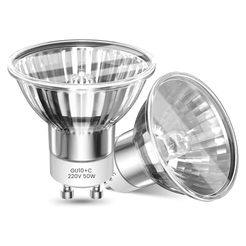 Luxvista 50W GU10 Dimmable Halogen Bulbs Cover