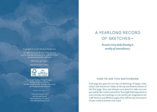 Horizons One Sketch a Day: A Visual Journal