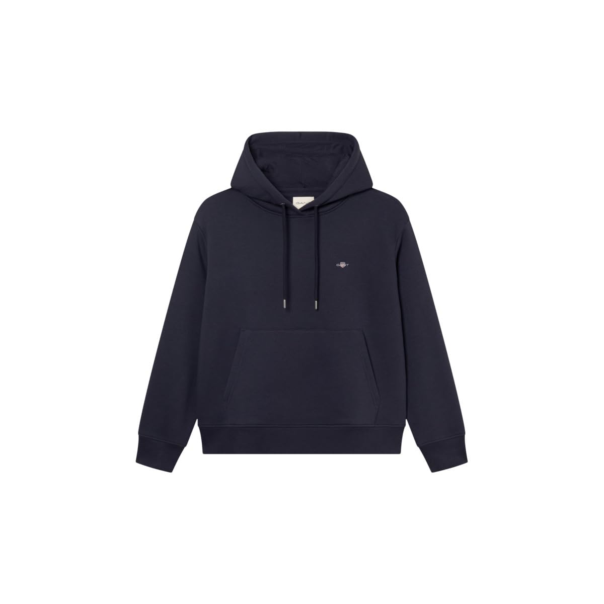 Gant Damen Shield Hoodie Kapuzenpullover, Evening Blue, XXL EU