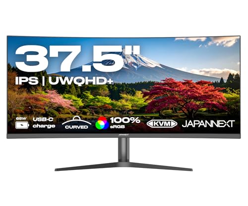 JapanNext Monitor Curvo 37,5" IPS UWQHD+ (3840x1600) | HDR |