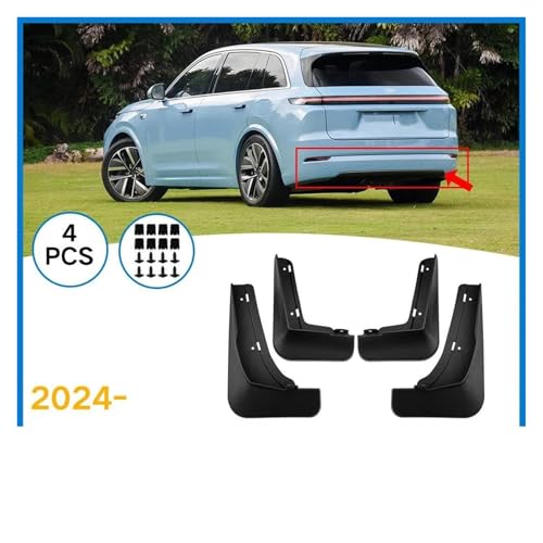 Guardabarros para coche Ideal L7 2024: protectores contra salpicaduras en carretera 5
