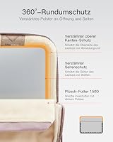 Inateck 360° Schutz Laptop-Hülle Großvolume Kompatibel mit MacBook Air 13 – Ansicht 4