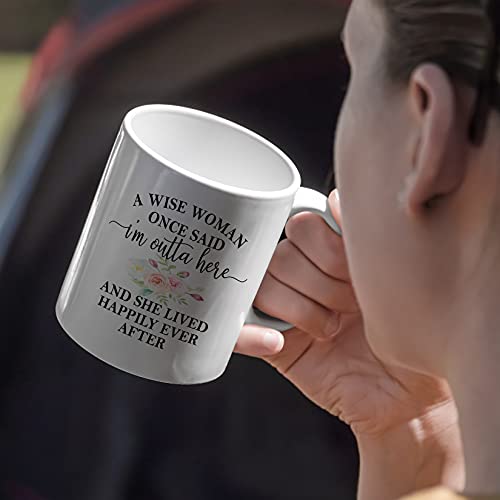 Funny Ceramic Coffee Mug for Retirement Gifts - 11oz - Image 6