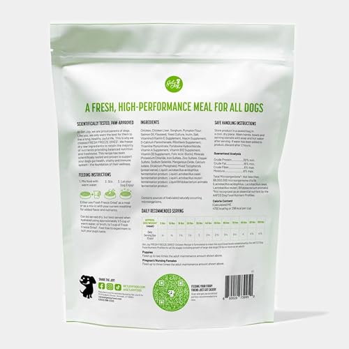 Gut-Health-Fresh-Freeze-Dried-Raw-Meal-Chicken-Recipe-32-Ounce-Bag-Dog-Food-for-Dogs-of-All-Breeds-and-Life-Stages-Made-in-USA - Cucciolini Doodles   Gut-Health-Fresh-Freeze-Dried-Raw-Meal-Chicken-Recipe-32-Ounce-Bag-Dog-Food-for-Dogs-of-All-Breeds-and-Life-Stages-Made-in-USA