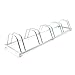 Produktbild Wiltec Fahrradständer für 5 Fahrräder 158x39,5x22,5cm aus verzinktem Stahl und für Wandmontage geeignet Reihenparker Fahrradbügel