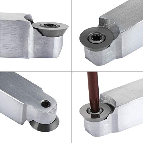 Herramienta para torneado de madera con inserto de carburo 12mm miniatura 5