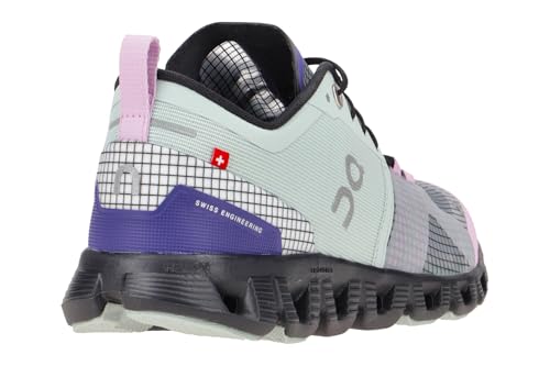 Image of On Women's Cloud X Shift Sneakers, Surf /Vapor, Blue, 5 Medium US
