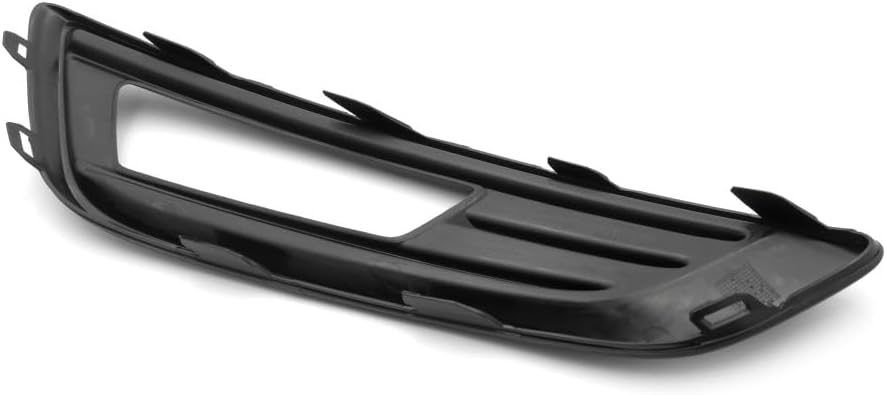 For Ford Focus 2015 2016 2017 2018 Fog Light Trim Driver Side | Front | Matte-Black | With Fog | SE Model | Replacement For FO1038151 | F1EZ15266K