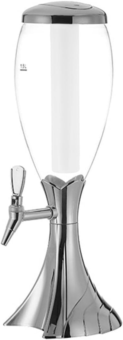 ユニークな光る飲料コラム多用途ドリンクディスペンサー光るビールタワーパーティー用品ビール光るドリンクタワー用プラスチック材料