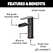 Lippert Flow Max™ Waterfall Bathroom Faucet - Stainless Steel