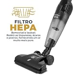 Aspirador de Pó Vertical Britânia 2 em 1 BAS1295P 1250W 127V glide
